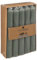 Atmosphera - Lot de 10 bougies bâtons - vert eucalyptus - 45g