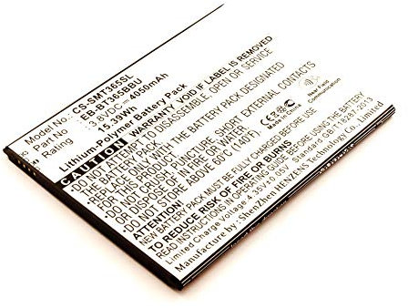 Akkuversum Akku kompatibel mit Samsung Galaxy Tab Active 4G LTE, Notebook/Netbook/Tablet Li-Pol Batterie
