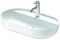 Duravit Luv Aufsatzbecken 70x40cm, ohne Überlauf, mit Hahnlochbank, 1 Hahnloch, geschliffen, 03807026001, Farbe: Weiß