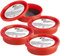 AGT Glasfaserspachtelmasse: 4er-Set Glasfaser-Spachtelmasse 4x 200 g (Glasfaserspachtel, Auto-Spachtelmasse Set, Autozubehör)