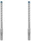 Bosch Professional 1x Expert SDS plus-7X Hammerbohrer (für Stahlbeton, Ø 8,00x165 mm, Zubehör Bohrhammer) (Packung mit 2)