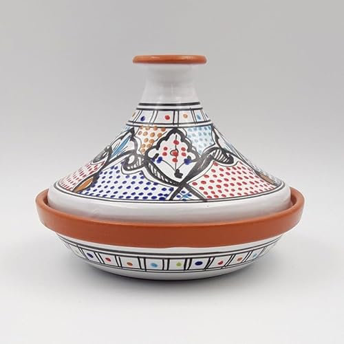 Tajine individuel évasé Marocain Color - D 22 cm