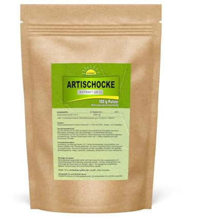 Artischockenextrakt 20:1, vegan, ohne Zusätze, 100 g, hochkonzentriert