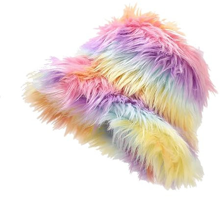 Wintermütze Warmer Sonnenhut Hat Damen Fischerhut Fischerhut Mädchen Winter Appa Bucket Hat Fischerhut Herren Damen Camping Reisen Wandern Freizeithut Warm Mütze Winter Faux Fluffy Bucket Hats