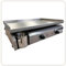 LITTLE BALANCE 8679 Amplitude 60-40, Plancha eléctrica semi profesional, 2 zonas de cocción independientes, 3000 W, fabricación 100% francesa, todo acero inoxidable