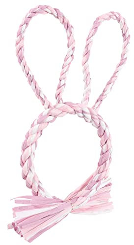 VINTORKY Handgemachte Gewebte Kranz Ostern Ornamente Für Baum Wandbehang Kranz Material