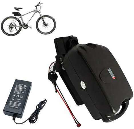 HJGHY 48 V 8 Ah 10 Ah 13 Ah Ebike-Akku 48 V Froschform-Akku 48 V Lithium-Akku für Elektrofahrräder 48 V Akku für Elektrofahrräder,48v,13Ah