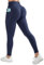 DOULAFASS Versteckte Scrunch Leggings mit Taschen Push Up Sportleggins Damen Lang Blickdichte High Waist Yoga Leggings