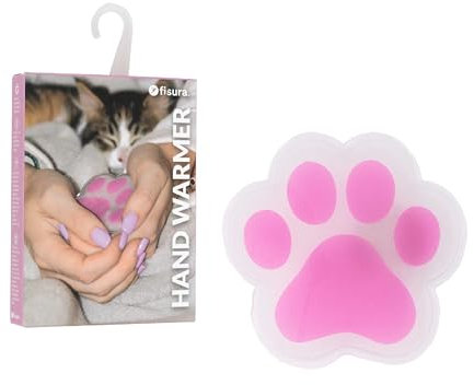 Fisura – Originaler Handwärmer “Pfotenabdruck”. Mini-Gel-Handwärmer, wiederverwendbar und kompakt für unterwegs. Ideal für kalte Tage und Outdoor-Abenteuer. 1 Einheit.