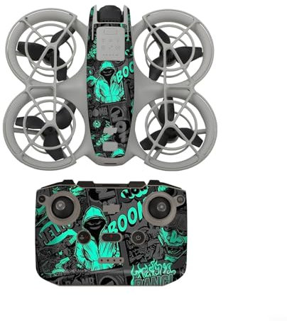 Besttoolifes Skin Stickers for DJI NEO, Drone Stickers Set, DIY Accessory for Drone and RC Controller, Quadcopter Decorative Accessories, Waterproof Anti-Scratch Protective Skin(1)