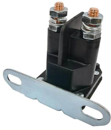 Aufsitzmäher mit Magnetschalter, 12 V, 4 Anschlüsse, Rasentraktormäher for Quad-Rasenmäher von Castel Garden 1873611 mit Standfuß