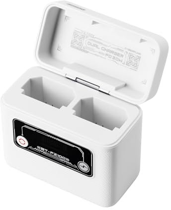 VILTROX NP-FZ100 Dual Battery Charger, 5500mAh Storage Station & 30W Fast Charge Hub for Sony NP-FZ100, 40.7Wh USB-C Dual Charging Case with Screen for Sony A7RIII ZV-E10 II A6600 FX30 A9II(BT-FZ100)