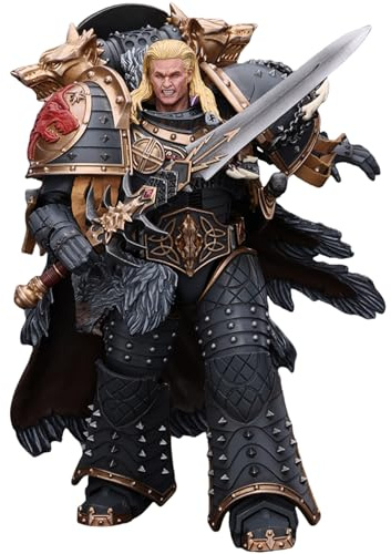 JOYTOY Warhammer 40k Space Wolves Leman Russ Primarch of The VIth Legion 1/18 Action Figur，Kombiniert Sammelwert Und Spielspaß