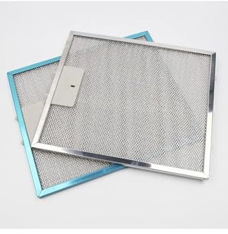 Filtro de grasa para campana extractora Teka 81460012, 270 x 350 mm, filtro extractor de aluminio para DB1