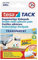 tesa doppelseitige Klebepads TACK, große Packung mit 200 Pads (5x 200er Pack)