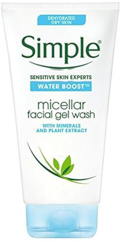 Simple Water Boost Micellar Facial Gel Wash 148Ml