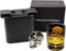 MALAYAS-Kristallklarer-Eiskugel-Ersteller,Crystal Clear Ice Diamond Cube Maker,Jumbo-Eisbälle,Crystal Transparent Riesen Diamant Eiswürfelform Ideal für Whiskey Wein,Cocktails und Getränke(Schädel)