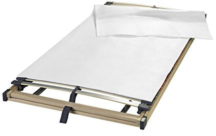 sleepling Matratzenunterlage Matratzenschoner | Filzschoner | Auflage Lattenrost | Made in Germany | hochwertiges Nadelfilz | Waschbar | Atmungsaktiv | 80 x 200 cm, weiß