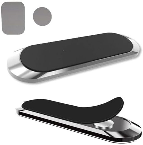 jj-shop24 Handyhalterung Auto Magnet Handy Stark Smartphone Halter Armaturenbrett KFZ PKW