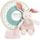 Doudou et Compagnie - Doudou Lapin - Doudou Bio - Rose - 22 cm - DOUDOU BOTANIC BIO - DC3961