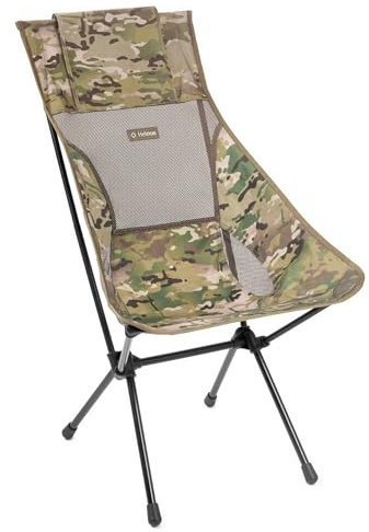 Helinox Sunset Chair | Mit seinem erweiterten Design ist Dieser Stuhl möglicherweise die ultimative Kombination aus Verstaubarkeit, Komfort und Unterstützung (Multicam + Pockets)