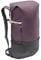 VAUDE Cityrucksack CityGo lila 23 L, wasserdichter Rucksack Damen & Herren, leichter Daypack für Städtetrips mit Laptop-Fach, Rolltop Rucksack ideal für den urbanen Alltag