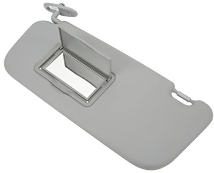 Aramox Visera Parasol para Automóvil, Visera de Protección Solar para Interior Automotriz, Protector Antideslumbrante Gris Compatible con Hyundai GETZ 2002-2011 OE: 85220 1C200QS (Izquierda: