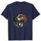Tai Chi Femmes Hommes Yin Yang Arbre de Vie Fractale Phase Lune T-Shirt