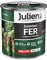 Julien Peinture Fer Anti-Rouille Brillant - Portes, grilles, portails, mobilier de jardin en métal - Vert Potager 0,5 L