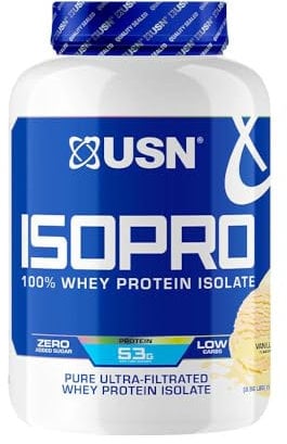 USN - Iso Pro 100% Whey Protein Isolate (1,8kg) - Whey Protein - Fettarm - Vanille