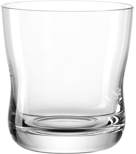 LEONARDO HOME Vita 054495 - Set di 6 bicchieri per acqua lavabili in lavastoviglie, in vetro, eleganti e moderni, adatti all'uso quotidiano, 330 ml, 054495