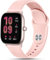 VELULYX Silicone Strap for Amazfit GTS 4/4 Mini/3/2/2 Mini/2e/GTS, 20mm sport strap for Amazfit Bip 3/3 pro, Bip U/U Pro/S/S Lite