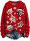 Christmas Sweater Damen,Weihnachtspullover Glitzer,Jumpsuit Damen Weihnachten,Weihnachts kuscheldecke,Weihnachtspullover Damen große größen,Langarm Sweatshirt Hoodie,Damen Halloween