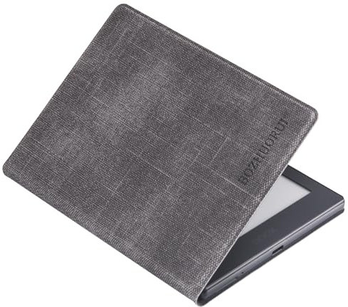 BOZHUORUI Étui pour Boox Go 6 | avec veille/réveil automatique | Adsorption magnétique | Fin et léger | Style livre folio | Étui intelligent en cuir synthétique végétalien pour liseuse Boox Go 6 de