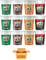 Noodle Multipack 12 – 3x Beef & Tomato, 3x Chicken & Mushroom, 3x Curry, 3x Bombay Bad Boy | Instant Noodles 90g Pots | Quick & Easy Meal for Home, Office, Students, Camping & Travel