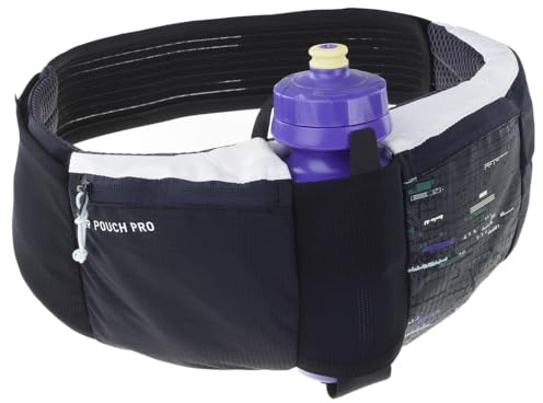EVOC HIP Pouch PRO + Drink Bottle 0,55 Hüfttasche, Multicolour | Hüfttasche mit 550 ml Trinkflasche, Gürteltasche, gut belüftete & leichte Bauchtasche mit AIRO FLEX, Trikottaschen-Ersatz