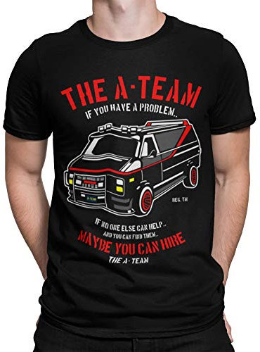 Camisetas La Colmena 4209-Parodia, The A Team XL