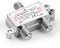 SYMARIX SR2V SAT & BK - 2-Fach Verteiler mit DC-Durchlass - UHD - Einkabel/SCR/Unicable tauglich - Splitter/Weiche - für - DVB-S2 - BK - DVB-T2 - UKW/DAB - voll geschirmt Schirmungsmaß ≥ 110 dB