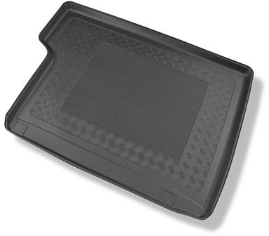 Mossa - Kofferraumwanne kompatibel mit Ford Tourneo Custom Van (02.2018-06.2023) - Kofferraummatte rutschfest Schutzmatte - S