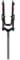 Keenso Bike Front Fork, 20in Bike Oil Pressure Suspension Front Fork Accessory for Mountain Folding Bicycle Extended Head Tube(Black)