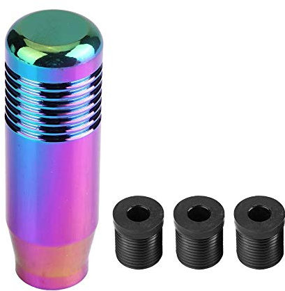 Yosoo Health Gear Schalthebel für Auto, Schalthebel aus Aluminiumlegierung Einzigartiges, stilvolles Design Manueller Schaltknauf für Schalthebel Griff 8,5 cm(Farbe)