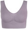 UnsichtBra Bustier Damen BH ohne Buegel | Wohlfühl Bustiers Top | Bügelloser Soft Bra | Schlaf Still Sport Bralette in vielen Farben (wellbra_sngl)(XL, PasLil)