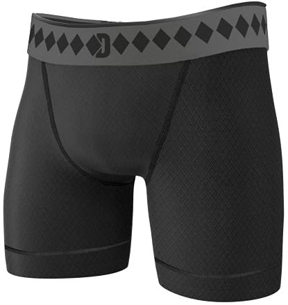 Diamond MMA Short de compression avec sangle intégrée Noir, noir, Taille M