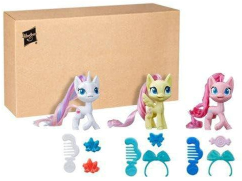 My Little Pony - Pinkie Pie, Fluttershy, Potion Nova - 3er-Pack