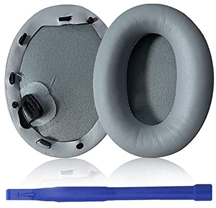 Aiivioll WH-1000XM4 Ear Pads, Compatible with Sony WH-1000XM4 Wireless Headphones Ear Pads, Headset Ear Pads Replacement Parts, Ear Cups, Repair Parts (Grey)