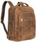 STILORD 'Floyd' Laptop-Rucksack 14-16 Zoll Leder Herren und Damen Business-Rucksack mit Laptop Fach groß ideal als Lederrucksack Arbeitsrucksack und Notebookrucksack, Farbe:Torino - braun