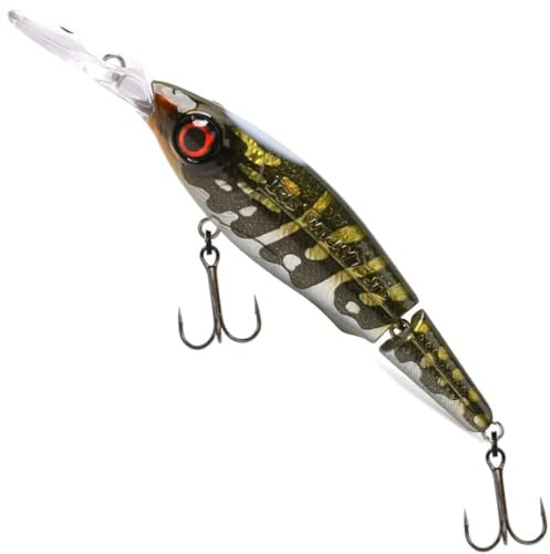 Spro Iris Twitchy JTD DR HL 7,5cm 9g - Zweiteiliger Wobbler, Farbe:Northern Pike