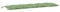 vidaXL Gartenbankauflage, Bankauflage Sitzkissen Outdoor, Polsterauflage Auflage für Gartenbank, Bankpolster Bankkissen, Blattmuster 180x50x7cm Oxford-Gewebe