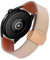 SABSEN Lederarmband für Huawei Watch GT3 42mm Armband, Magnetische Leder Ersatzarmband, Magnetische Mehrfache Farben Slim Leather Ersatzband Kompatibel mit Armband Huawei Watch GT3 42mm (I)