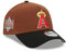 New Era California Angels MLB Harvest All Star Game 1989 Brown Black 9Forty A-Frame Snapback Cap - One-Size